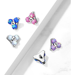 Top top triangle zirconia Internally Threaded
