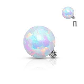 Top top ball opal Internally Threaded
