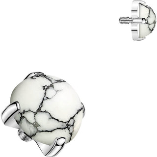 Top Top Prong Setting Semi Precious Stone Internally Threaded