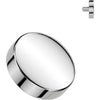 Titanium Top top flat round Internally Threaded