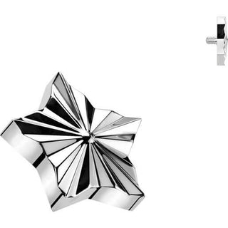 Titanium Top top star diamond cut Internally Threaded