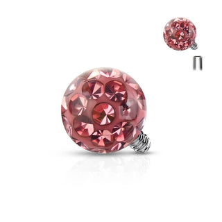 Titan Top Top Zirkonia Innengewinde