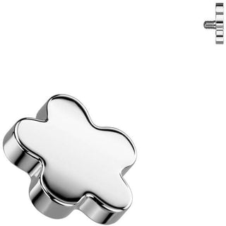 Titanium Top top flower Internally Threaded