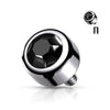 Titan Top Top Swarovski Innengewinde
