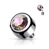 Titan Top Top Swarovski Innengewinde