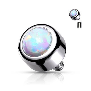 Titan Top Top Opal Rund Innengewinde