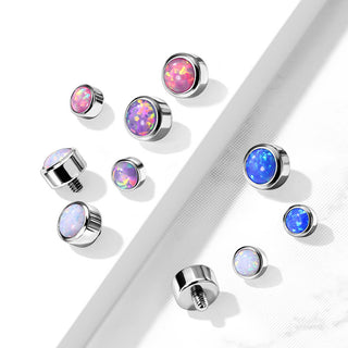 Titan Top Top Opal Rund Innengewinde