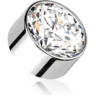 Titanium Top Round Zirconia Internally Threaded