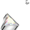 Titanium Top Top Triangle Zirconia Internally Threaded