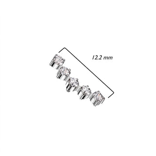 Titanium Top Top 5 Zirconias Internally Threaded