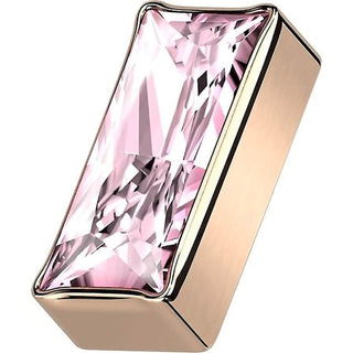Titanium Top top rectangular zirconia Internally Threaded