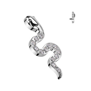 Titanium Top top snake zirconias Internally Threaded