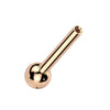 Titan Basis Stab mit Kugel Push-In