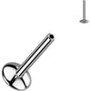 Titanium Base labret base 4mm Push-In