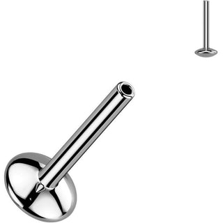 Titanium Base labret base 4mm Push-In