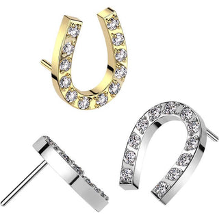 Top horseshoe top zirconia Push-In