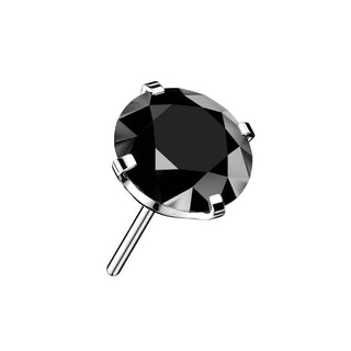 Titan Top Top Zirkonia Rund Push-In