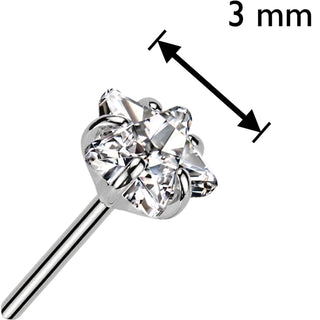 Titanium Top top star zirconia Push-In