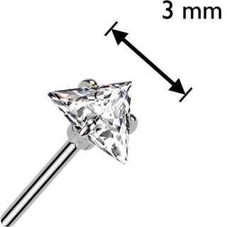 Titanium Top top triangle zirconia Push-In
