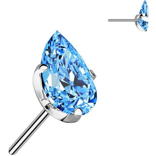 Titanium Top top teardrop zirconia Push-In