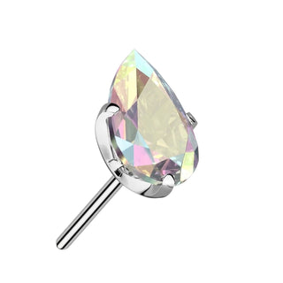 Titanium Top top teardrop zirconia Push-In