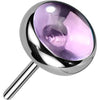 Top Top Semi-Precious Stone Push-In