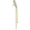Titan Top 3 Zirkonia Doppel Kette Anhänger Push-In