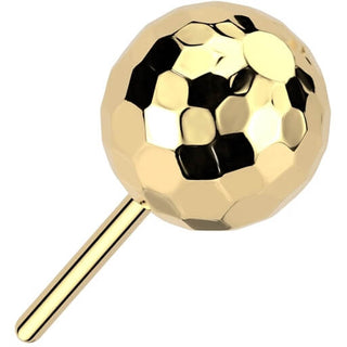 Titanium Top top multi-faceted ball Push-In