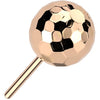 Titanium Top top multi-faceted ball Push-In