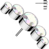 Titanium Top top 5 zirconias bezel setting Push-In