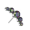 Top top 5 zirconias bezel setting Push-In
