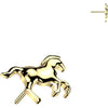 Titanium Top Top Horse Push-In