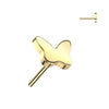 Titanium Top top butterfly Push-In