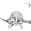 Titanium Top dinosaur zirconia Push-In