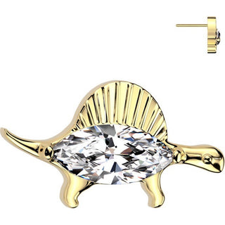 Titanium Top dinosaur zirconia Push-In