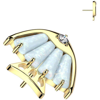 Titanium Top top fish zirconia Push-In