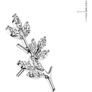 Titanium Top top vine leaves Push-In