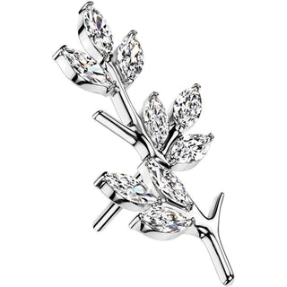 Titanium Top top vine leaves Push-In