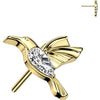 Titanium Top top Hummingbird zirconia Push-In