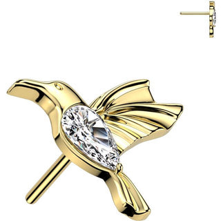 Titanium Top top Hummingbird zirconia Push-In