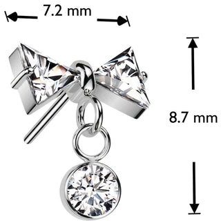 Titanium Top top bow zirconia Push-In