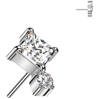 Titanium Top top square zirconia Push-In