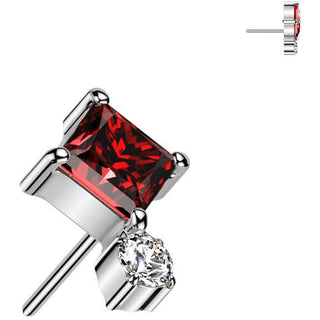 Titanium Top top square zirconia Push-In