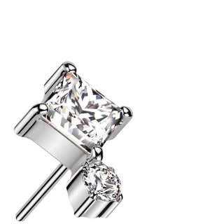 Titanium Top top square zirconia Push-In