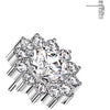 Titanium Top top flower zirconia Push-In