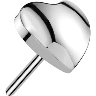 Titanium Top top heart Push-In