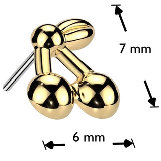 Titanium Top top cherry Push-In