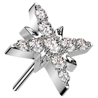 Titanium Top top starburst Push-In