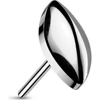 Titanium Top top marquise Push-In