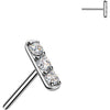 Titanium Top top bar zirconia Push-In